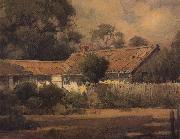 unknow artist An Old Farmhouse oil painting